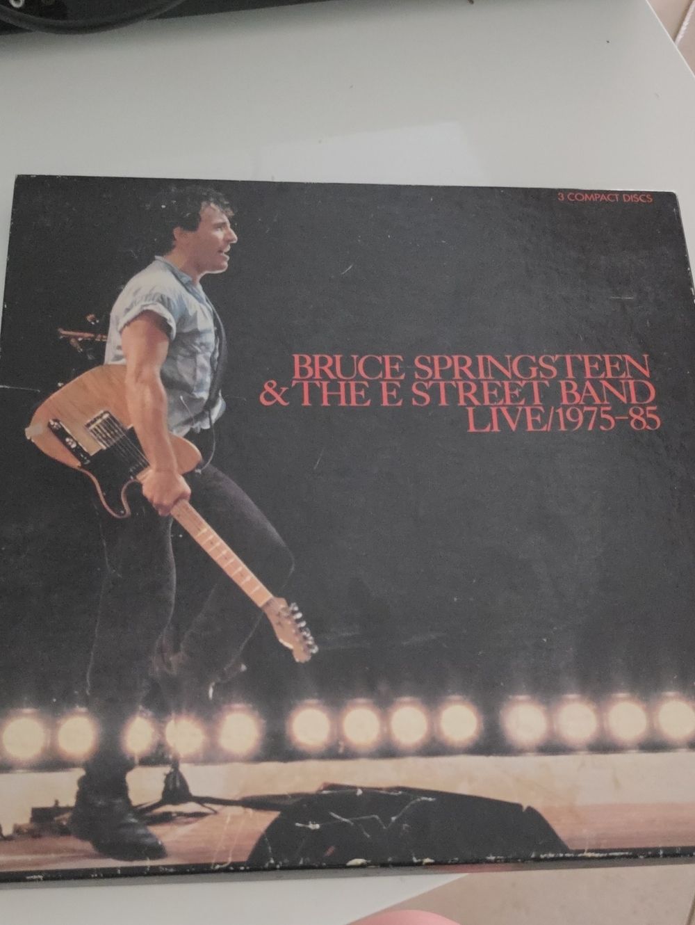 Bruce Springsteen & The E Street Band Live 1975-85 Box Set - Black & Red Cover